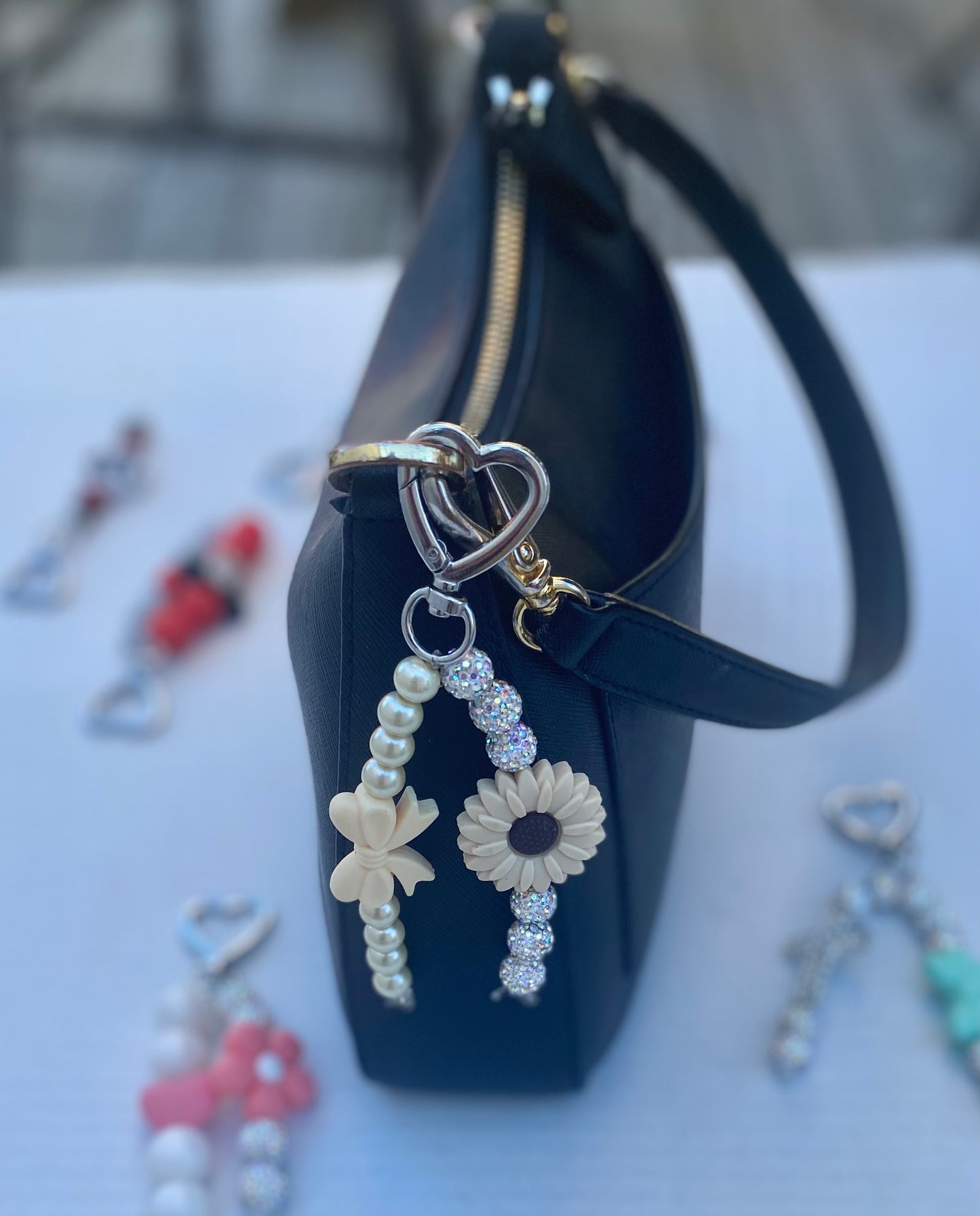 Double Bag Charms / Purse Charms Glamorous Charmz