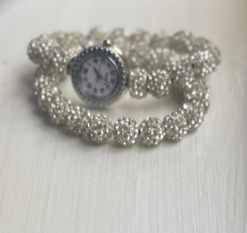 Watch and bracelet Set Glamorous Charmz