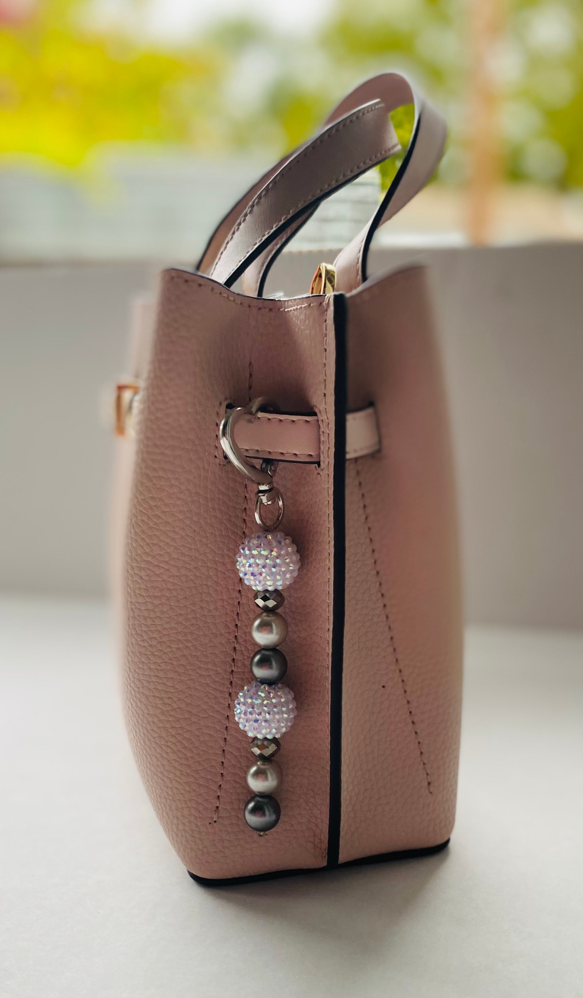 Handcrafted Beaded Bag Charms / Purse Charms Glamorous Charmz